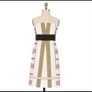 Anthropologie Floreat embroidered dress